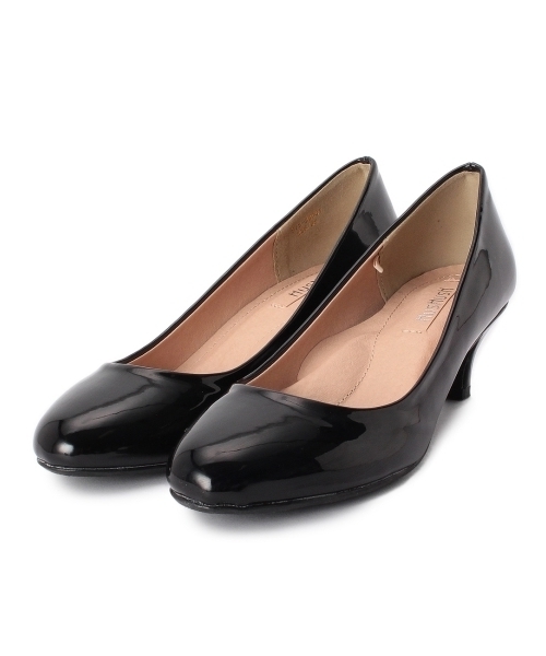 HusHusH(ハッシュアッシュ)の「インソールクッションパンプス(パンプス・レディース・ブラック/ベージュ・35/45/25)」の1枚目の写真