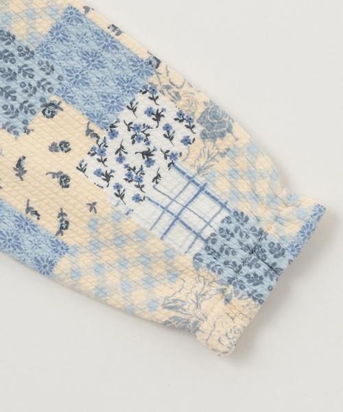 petit main（プティマイン）の「アソート前フリルカバーオール（ロンパース・キッズ・ライトピンク/ベージュ/ライトブルー/アイボリー・80ｃｍ/70cm）」の11枚目の写真