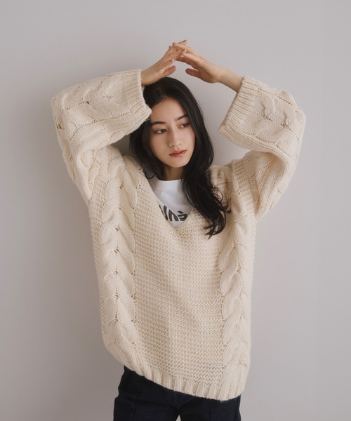 model：H156 着用サイズ：FREE