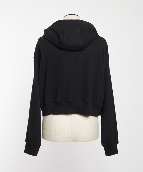 gomme（ゴム）の「フェイスカバードパーカー（パーカー・レディース・ブラック・MEDIUM）」の11枚目の写真