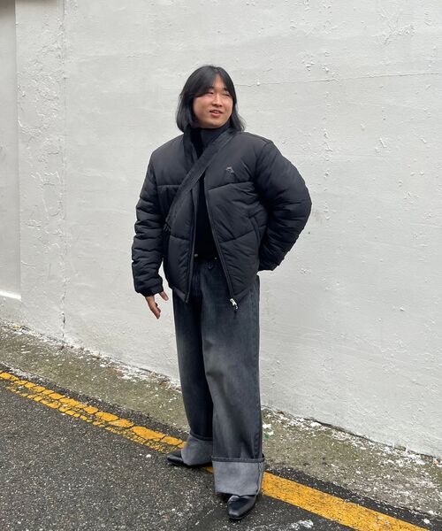 WaiKei(ワイケイ)の「ドルフィン刺繍ショートパディングスカイブルー(ダウンジャケット/コート・レディース・その他・1/2)」の5枚目の写真