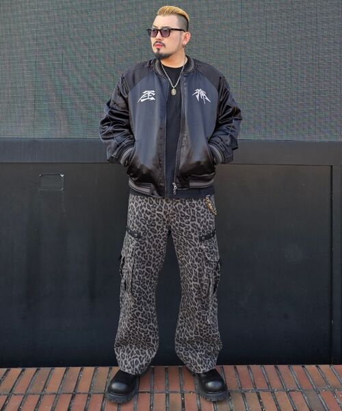 SAINTPAIN（セイントペイン）の「SPレオパードカーゴパンツチャコール（その他パンツ・レディース・その他・LARGE/MEDIUM）」の4枚目の写真
