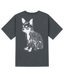 KTG0087 チカノドッグ 半袖Tシャツ - グレー