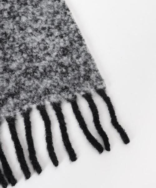 THE INOUE BROTHERS Two Colour Woolly Scarf（マフラー）｜THE INOUE