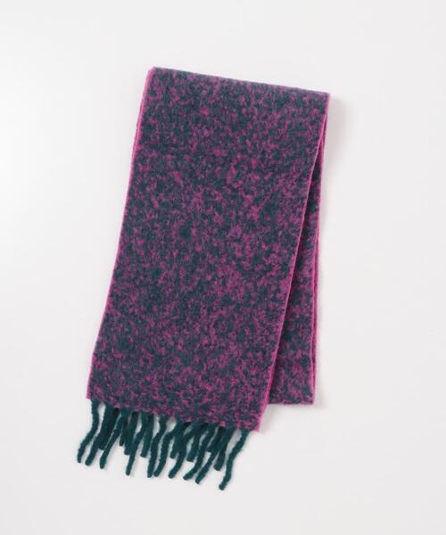 THE INOUE BROTHERS Two Colour Woolly Scarf（マフラー）｜THE INOUE