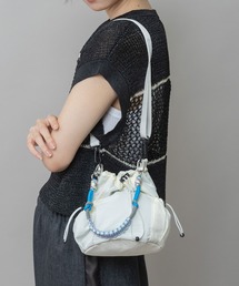 Munich（ミューニック）の「カラフルロープドローストリング2wayバッグ（ショルダーバッグ）」