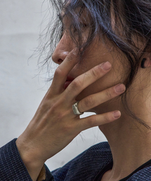 GUBIN（グビン）の「[グビンxジュンチョル] アンティークロゴボールドリング（リング）」