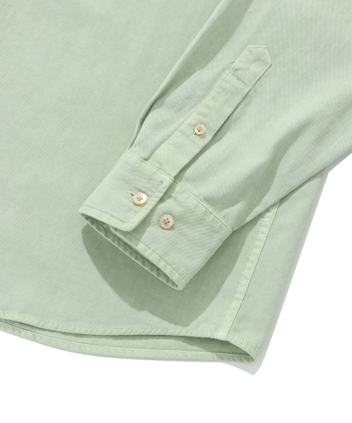 COVERNAT(カバーナット)の「ピグメントオックスフォードシャツグリーン(シャツ/ブラウス・レディース・その他・LARGE/X-LARGE/SMALL/MEDIUM/XX-LARGE)」の7枚目の写真