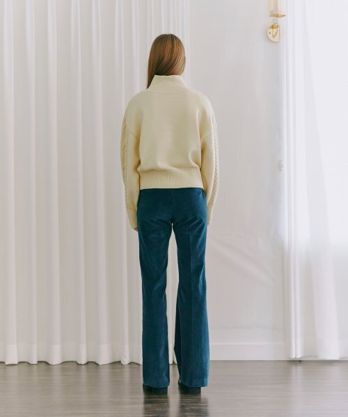 ETMON（エトモン）の「Turtle-Neck Cable Knit Top  Butter（ニット/セーター・レディース・その他・FREE）」の7枚目の写真