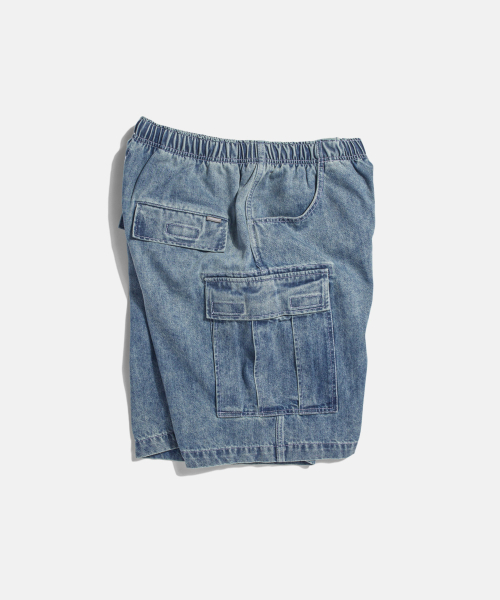 ESPIONAGE（エスピオナジ）の「Denim M51 Field Shorts Light Indigo（その他パンツ・レディース・その他・MEDIUM/LARGE/X-LARGE）」の2枚目の写真