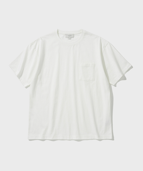 SHIRTER(シャーター)の「FINE COTTON OVERSIZE FIT T-SHIRT (WHITE)(Tシャツ/カットソー・メンズ・その他・SMALL/MEDIUM/LARGE)」の1枚目の写真