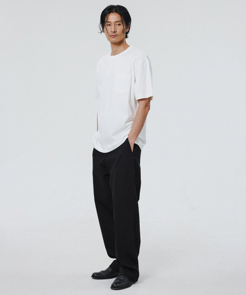 SHIRTER(シャーター)の「FINE COTTON OVERSIZE FIT T-SHIRT (WHITE)(Tシャツ/カットソー・メンズ・その他・SMALL/MEDIUM/LARGE)」の4枚目の写真