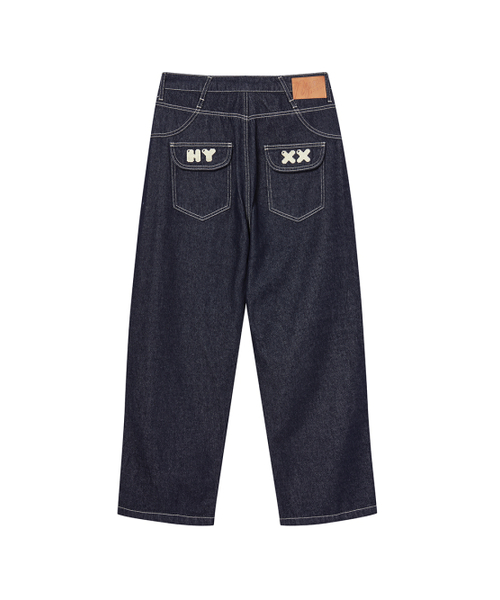 NYXX(エヌワイエックスエックス)の「NYGD DDR DENIM PANTS INDIGO(デニムパンツ・レディース・その他・MEDIUM/SMALL)」の3枚目の写真