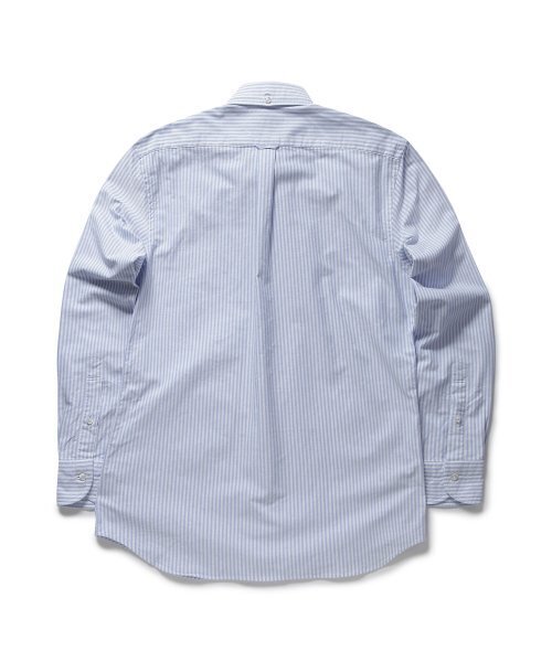 PRODESHIRT（プロデシャツ）の「[レギュラー] D-350 オックスフォードストライプシャツ (ブルー)（シャツ/ブラウス・メンズ・その他・SMALL/MEDIUM/LARGE/X-LARGE/XX-LARGE/M/L/L/XL）」の2枚目の写真