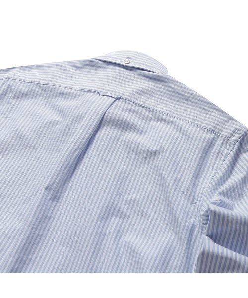 PRODESHIRT（プロデシャツ）の「[レギュラー] D-350 オックスフォードストライプシャツ (ブルー)（シャツ/ブラウス・メンズ・その他・SMALL/MEDIUM/LARGE/X-LARGE/XX-LARGE/M/L/L/XL）」の4枚目の写真