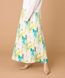 INED | プリントフレアスカート(スカート)