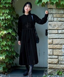 Sunny clouds | サニークラウズ　コール天の魔女ワンピース〈レディース〉(ワンピース)