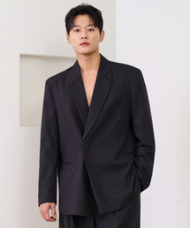 PRAIRIE（プレリー）の「エッセンシャルヒドンボタンブレザー（ブラック）（テーラードジャケット）」