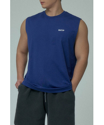 BATIP（バティップ）の「スーピマスタンダード ノースリーブ ブルー（Tシャツ/カットソー）」
