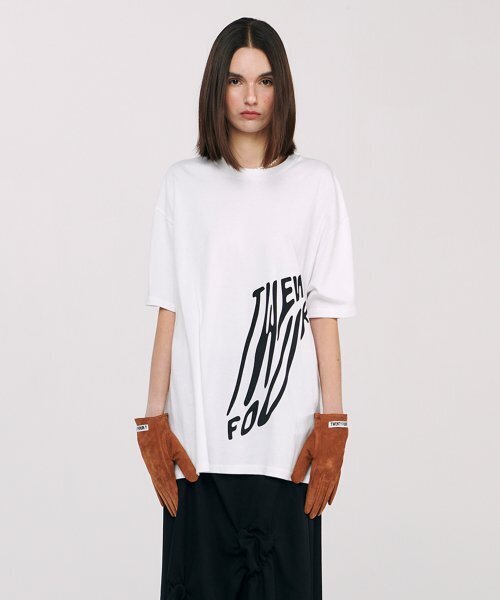TWENTY FOUR T(トゥエンティフォーティ)の「ティプシーロゴTシャツホワイト(Tシャツ/カットソー・レディース・その他・FREE)」の2枚目の写真