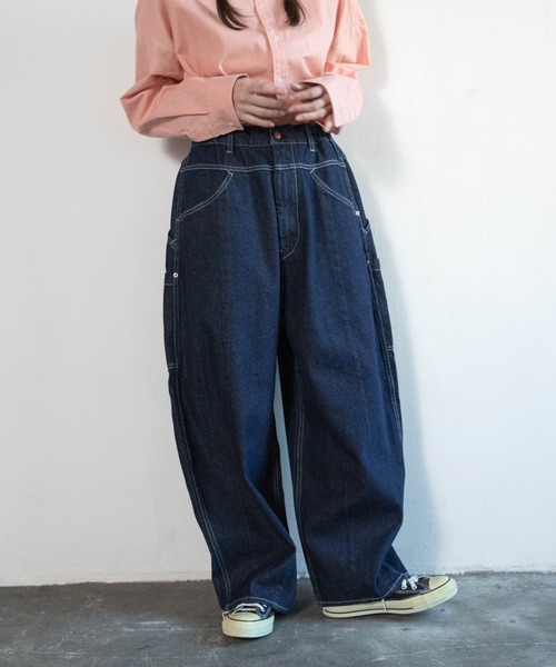 R4427 フレンチワークのマルシェパンツ（デニムパンツ）｜URCH RNA