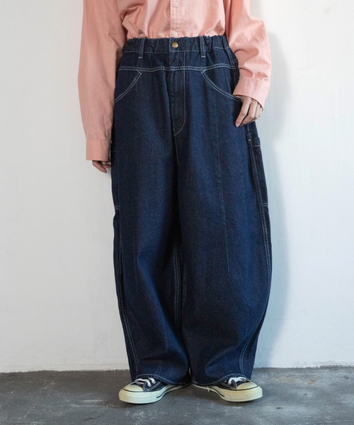 R4427 フレンチワークのマルシェパンツ（デニムパンツ）｜URCH RNA