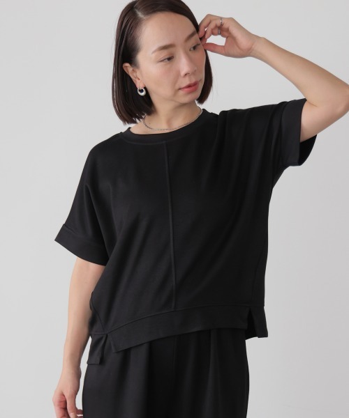 Bou Jeloud（ブージュルード）の「クリアダンボールセットアップ（つなぎ/オールインワン・レディース・ベージュ/ブラック・FREE）」の6枚目の写真