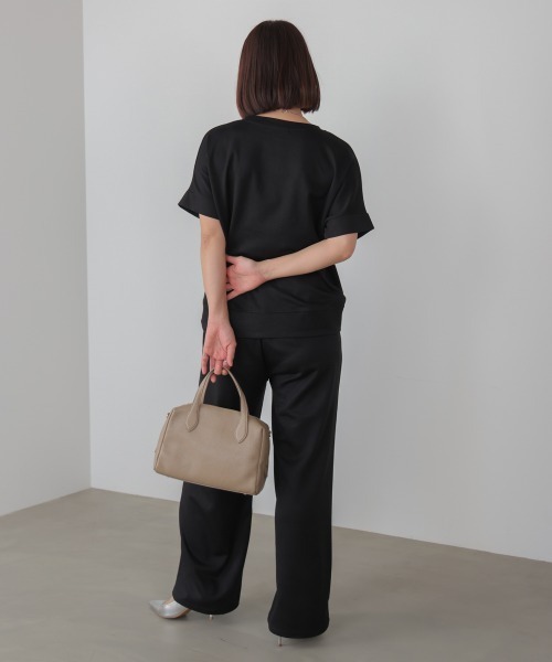 Bou Jeloud（ブージュルード）の「クリアダンボールセットアップ（つなぎ/オールインワン・レディース・ベージュ/ブラック・FREE）」の9枚目の写真