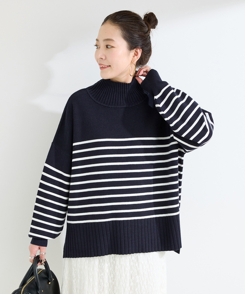 追加2》手洗い可 / 吸湿発熱 / ソリストヒートタートルネックプル