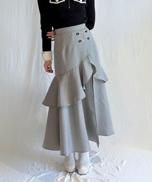 NOMAE（ノーマエ）の「ビットラッフルスリットスカート（スカート）」