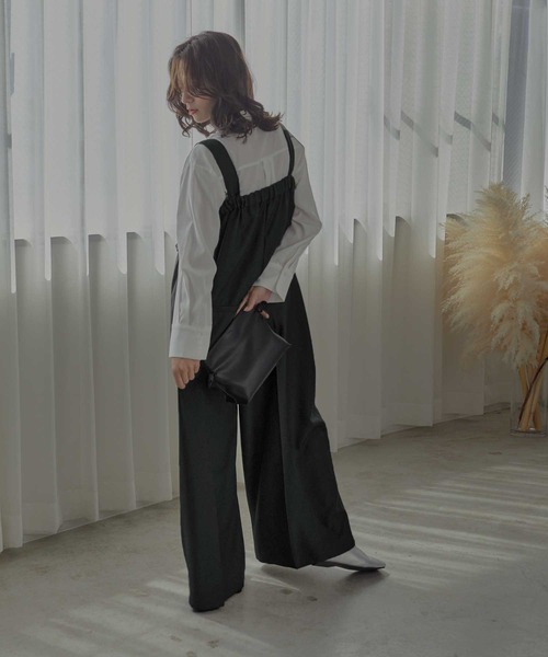 Bulue.（ブルー）の「【Bulue.】サロペット（サロペット/オーバーオール・レディース・ブラック・FREE）」の11枚目の写真