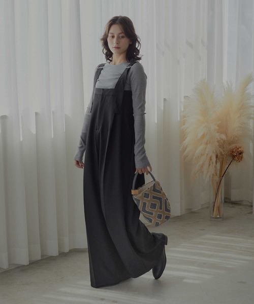 Bulue.（ブルー）の「【Bulue.】サロペット（サロペット/オーバーオール・レディース・ブラック・FREE）」の15枚目の写真