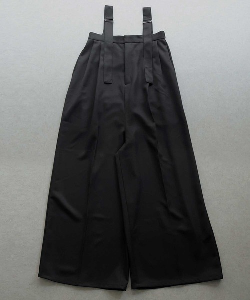 Bulue.（ブルー）の「【Bulue.】サロペット（サロペット/オーバーオール・レディース・ブラック・FREE）」の3枚目の写真