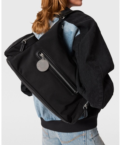 STELLA McCARTNEY（ステラマッカートニー）の「Dartmoor ECONYL Shoulder Bag / Dartmoor ECONYL ショルダーバッグ（ショルダーバッグ・レディース・ブラック・ONE SIZE）」の2枚目の写真