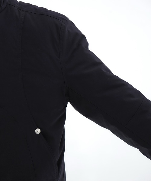 CONZ(コンズ)の「MOTORCYCLE PUFFER BLOUSON/ショート丈/ジャストフィット/CONZ/NVRFRGT(ブルゾン・メンズ・ブラック・3/1/2)」の18枚目の写真