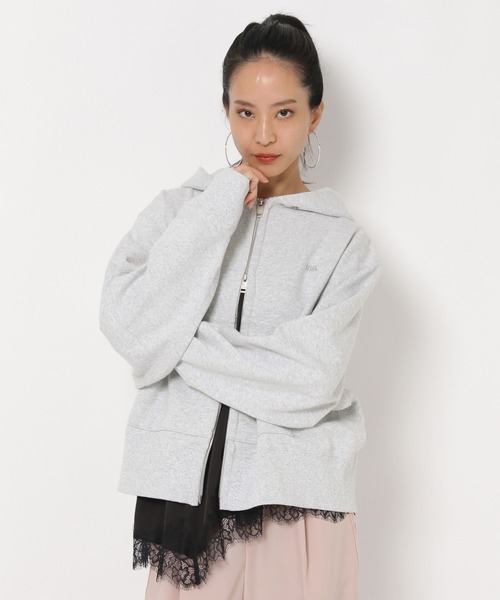 HEREIAM(ヘレイアム)の「【HEREIAM】メタルポイントパーカー(パーカー・レディース・ブラック/ライトグレー/ピンク/イエロー・MEDIUM/LARGE)」の22枚目の写真