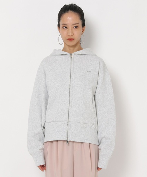 HEREIAM(ヘレイアム)の「【HEREIAM】メタルポイントパーカー(パーカー・レディース・ブラック/ライトグレー/ピンク/イエロー・MEDIUM/LARGE)」の5枚目の写真