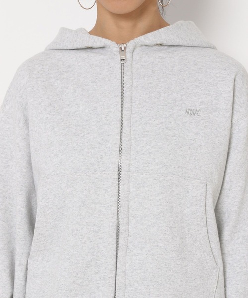 HEREIAM(ヘレイアム)の「【HEREIAM】メタルポイントパーカー(パーカー・レディース・ブラック/ライトグレー/ピンク/イエロー・MEDIUM/LARGE)」の8枚目の写真