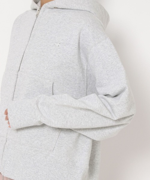 HEREIAM(ヘレイアム)の「【HEREIAM】メタルポイントパーカー(パーカー・レディース・ブラック/ライトグレー/ピンク/イエロー・MEDIUM/LARGE)」の10枚目の写真