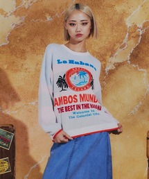 DOUBLE STANDARD CLOTHING | ハバナサンセット ジャガードニット(ニット/セーター)