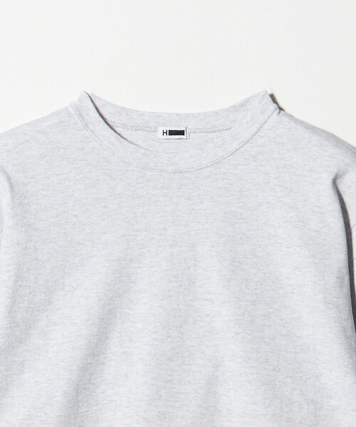 H　BEAUTY&YOUTH UNITED ARROWS（エイチビューティーアンドユースユナイテッドアローズ）の「＜H＞コットン ボリュームスリーブ プルオーバー（Tシャツ/カットソー・レディース・ライトグレー/ダークブラウン・FREE）」の13枚目の写真