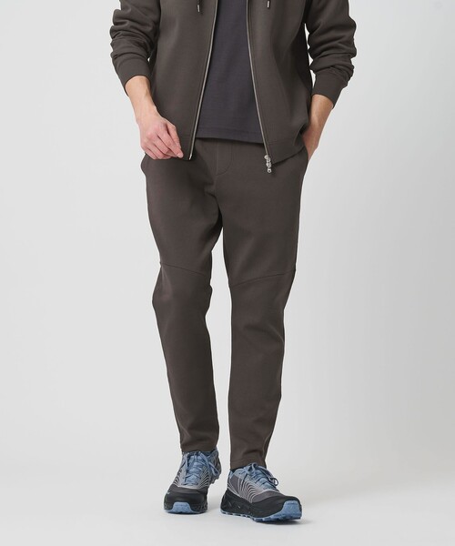 BEAUTY&YOUTH UNITED ARROWS(ビューティーアンドユースユナイテッドアローズ)の「【WEB限定 WARDROBE SMART】ダブルニット イージーパンツ/セットアップ対応【抗菌・防臭】(その他パンツ・メンズ・ダークグレー/その他1/ブラック/グレー・S/M/L/XL)」の3枚目の写真