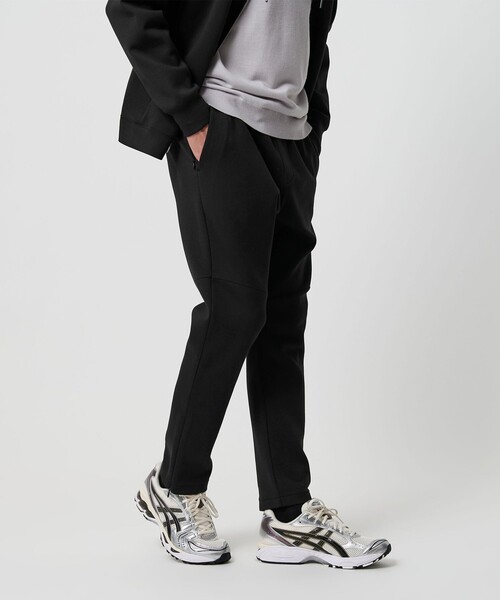 BEAUTY&YOUTH UNITED ARROWS(ビューティーアンドユースユナイテッドアローズ)の「【WEB限定 WARDROBE SMART】ダブルニット イージーパンツ/セットアップ対応【抗菌・防臭】(その他パンツ・メンズ・ダークグレー/その他1/ブラック/グレー・S/M/L/XL)」の8枚目の写真