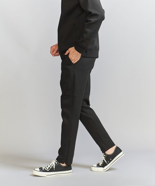 BEAUTY&YOUTH UNITED ARROWS(ビューティーアンドユースユナイテッドアローズ)の「【WEB限定 WARDROBE SMART】ダブルニット イージーパンツ/セットアップ対応【抗菌・防臭】(その他パンツ・メンズ・ダークグレー/その他1/ブラック/グレー・S/M/L/XL)」の10枚目の写真