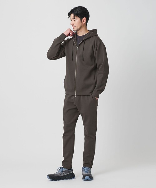 BEAUTY&YOUTH UNITED ARROWS(ビューティーアンドユースユナイテッドアローズ)の「【WEB限定 WARDROBE SMART】ダブルニット イージーパンツ/セットアップ対応【抗菌・防臭】(その他パンツ・メンズ・ダークグレー/その他1/ブラック/グレー・S/M/L/XL)」の14枚目の写真