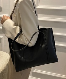 Mignonjour（ミニョンジュール）の「FReePLACe/A4サイズチャック付き トートバッグ X12742（トートバッグ）」