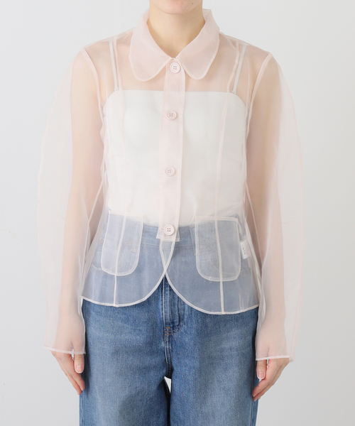 バウムンドヘルガーデン ブラウス BAUM UND PFERDGARTEN/バウム ウンド ヘルガーデン cotton and orcanza