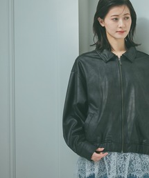 LAKOLE | 襟付きZIPブルゾン / 642711(ブルゾン)