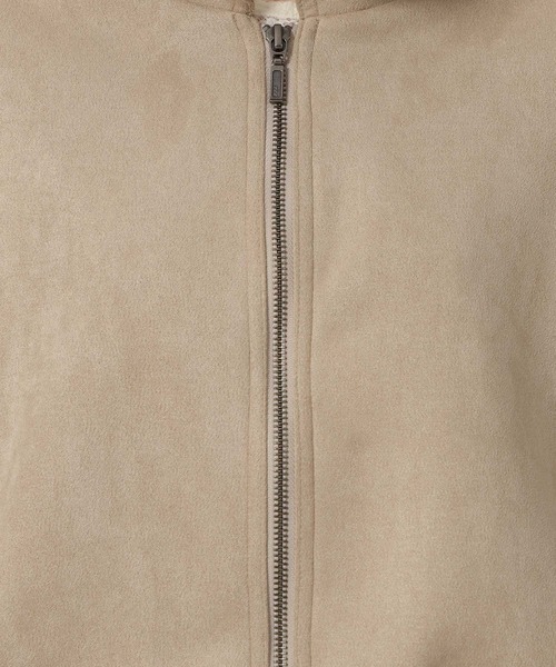 LAKOLE(ラコレ)の「襟付きZIPブルゾン / 642711(ブルゾン・レディース・ブラック/ベージュ・FREE)」の9枚目の写真