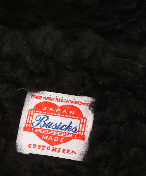 BASICKS（ベイシックス）の「BASICKS / ベイシックス RABBIT HEADWEAR（ニットキャップ/ビーニー・メンズ・ブラウン/ブラック/ベージュ・SMALL）」の5枚目の写真